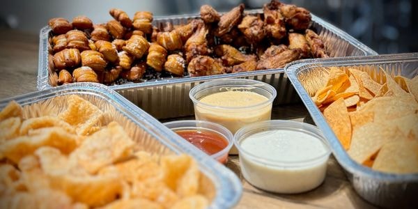 Bodacious Bar & Q – fried appetizer trays